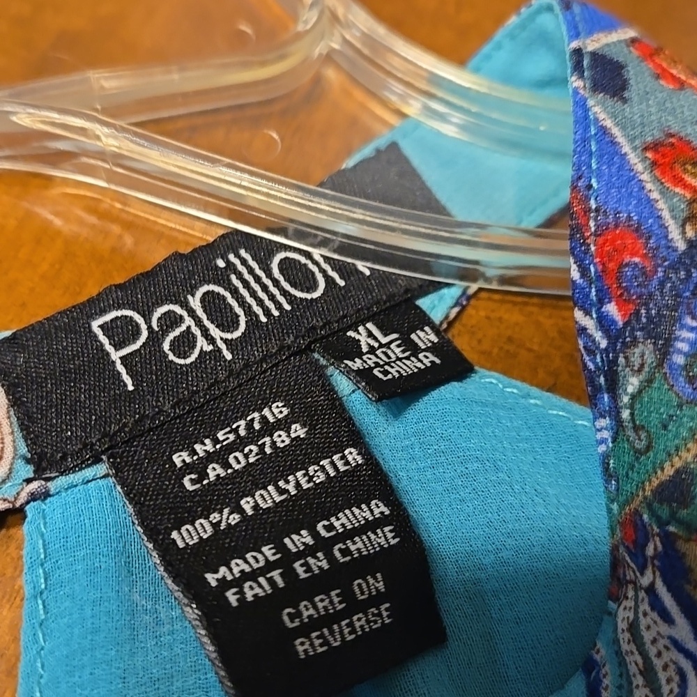 Allison Joy Red and Multicolor Dress From Papillon. 2 Dresses For 1 Price! - Picture 3 of 8